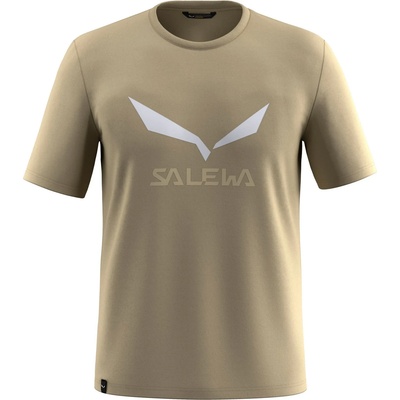 Salewa Мъжка спортна тениска Salewa Solidlogo Dry T-Shirt Sport shirt - Quicksand - размер 56 (216-2734-1117)