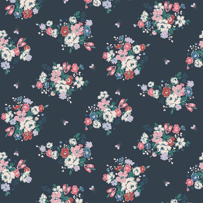 Cath Kidston 125510 vliesová tapeta na zeď, rozměry 0,52 x 10 m