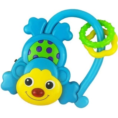 Baby Mix Hračka so zvukom Opička modrá