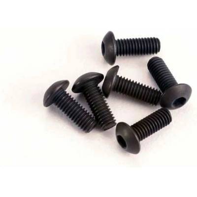 Traxxas Болтове Траксас Screws Traxxas 3x8mm button-head machine (hex drive) (6), TRX2576 (TRX2576)