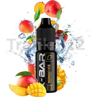 J-Well X Bar Nic Salt Ľadové mango Ice Mango 10 ml 10 mg