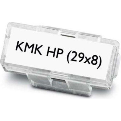 Phoenix Contact 0830721 KMK HP (29X8) držák označení Druh montáže: kabelové spony Potisknutelná plocha: 29 x 8 mm transp
