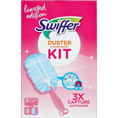 Swiffer Duster Kit Sada na čištění 1 násada + 3 prachovky