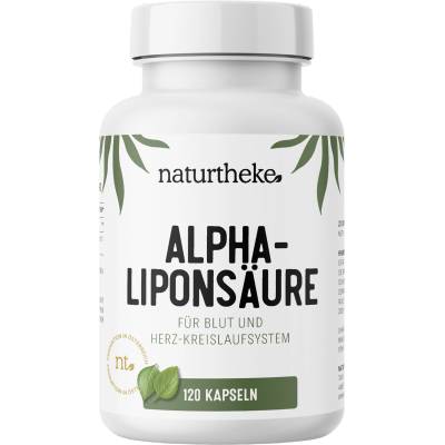 Naturtheke GmbH Алфа-липоева киселина - 120 капсули