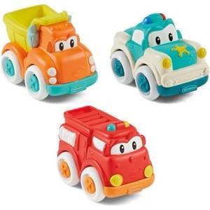 Infantino Бебешка играчка Infantino - Количка с цветни колела, асортимент (IN310247) - kindermarket