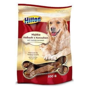 Hilton Pochúťka Mäkké kuracie klobásky 100 g