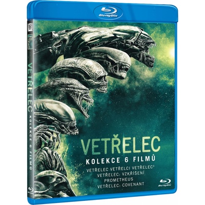Vetřelec: Kompletní kolekce 6 filmů DVD - 6xDVD – Sleviste.cz