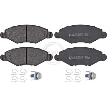 Sada brzdových platničiek kotúčovej brzdy A.B.S. 37105
