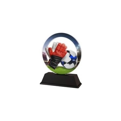 Poháry Bauer Akrylátová trofej CBCUF001M7 Fotbal
