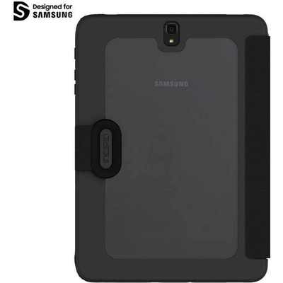 Incipio Clarion Folio Case - удароустойчив хибриден кейс, тип папка за Samsung Galaxy Tab S3 (черен)