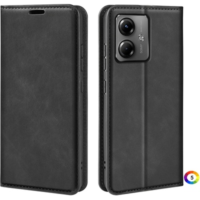 Motorola Moto G14 Wallet Кожен Калъф и Протектор