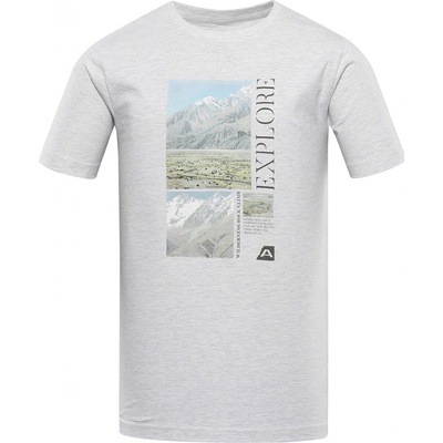 Alpine Pro Goren pánske tričko biele
