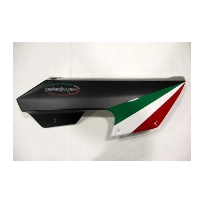 MV Agusta F3 - PRAVÝ KRYT OLEJOVÉ VANY (tricolore)