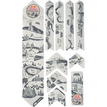 ochranné polepy AMS Extra RedBull Hardline Dark / Grey