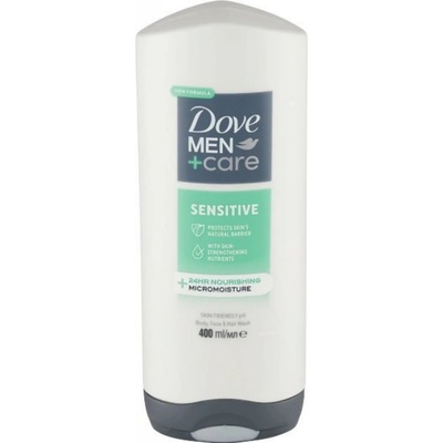 Dove Men+ Care Sensitive sprchový gél 400 ml