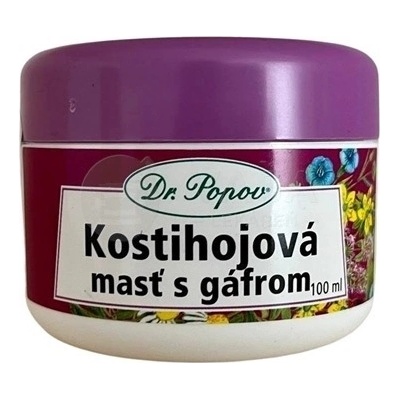 Dr. Popov kostihojová masť s kafrem 100 ml