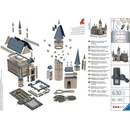 Ravensburger 3D puzzle Harry Potter: Bradavice, Velká síň 630 ks