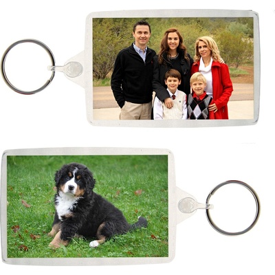 Правоъгълен ключодържател xxl със снимка (gm-iz02)