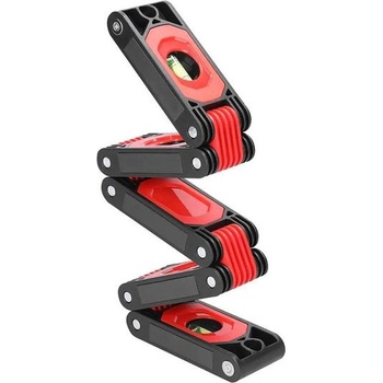 UNI STR Нивелир сгъваем 60 см, 4 либели, магнит, пластмасов (uni-07968)