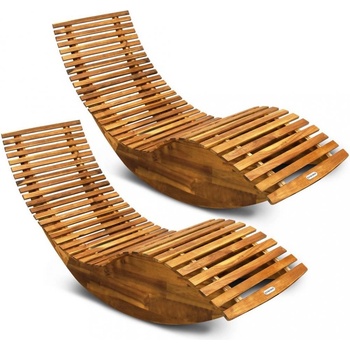 Dekorhome D1845 sada 2 ks akácie