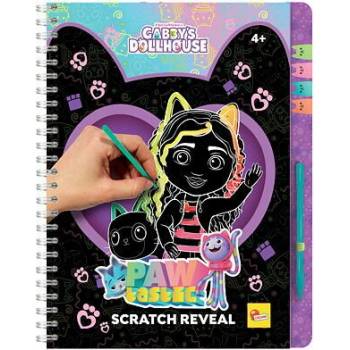 Lisciani Gabby´s Dollshouse Škrabacie obrázky labkové