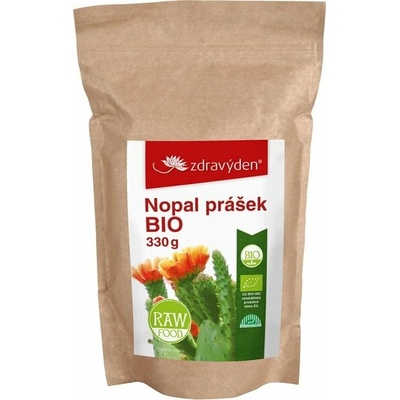 Zdravý den 100% přírodní Nopal prášok ze sušených kaktusových fíků 330 g