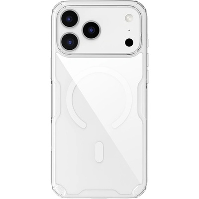 Nillkin iPhone 17 Pro NILLKIN NATURE PRO МАГНЕТИЧЕН пластмасов протектор за телефон, удароустойчив, MagSafe, ТРАНСМИТЪР GP-175263 (GP-175263)