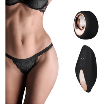 Pantyrebel - презареждаема радиоуправляема вибро прашки - черни (S-L)