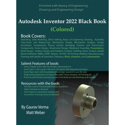 Autodesk Inventor 2022 Black Book (Colored) | Matt Weber
