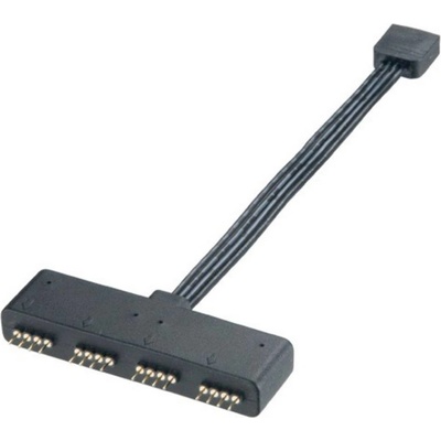 Akasa 0.10 m čierna AK-CBLD02-10BK