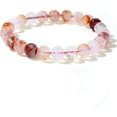 Jan Kos jewellery Náramek s achátem red glue flower STA 8097