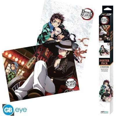 Demon Slayer Set plakátů - 2 ks