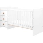 KikkaBoo ПДЧ кошара със скрин Ilana White (31003040016) - salemax