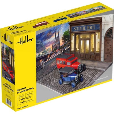 Heller Ferguson Petit Gris 2 x + Diorama 1:24