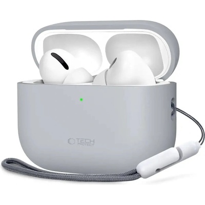 Tech-Protect Силиконов калъф Tech-Protect за AirPods Pro 3 - сив (5906302333059)