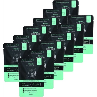 Fitmin Cat For Life Sterilized 12 x 85 g