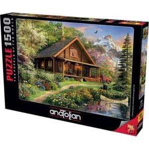 Anatolian Пъзел Anatolian от 1500 части - Дървена къща (P4568)