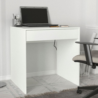 TopMebel Mida меламиново бюро в бял цвят 72x60x73, 8см