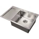 Inter Ceramic Кухненска мивка ICK 7951C, Inter Ceramic, алпака, едно корито, 78x51см (7951C) Мивка за вграждане