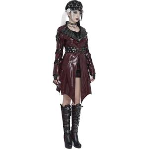 Devil fashion дамско палто DEVIL FASHION - Mistress Mayhem - бордо - CT27602