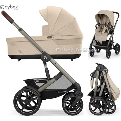 Cybex Talos S Lux 2v1 + korba Almond Beige 2026