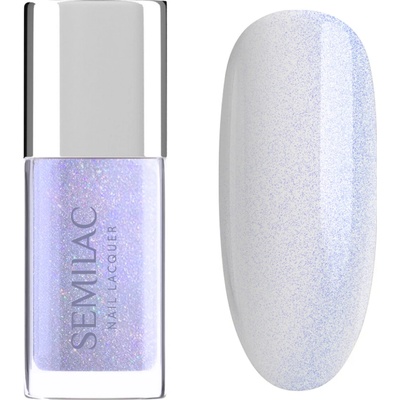 117 Semilac Classic Nail Polish Nail Lacquer Pink-a-Blue 9 ml