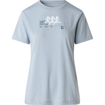 The North Face Дамска тениска The North Face TNF Bitmap Tee Womens - Frost Grey