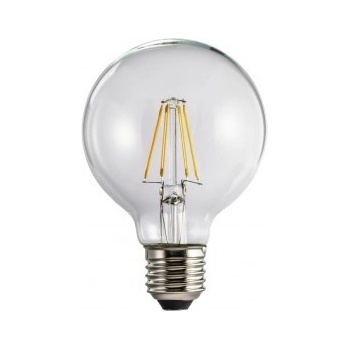 Xavax LED Filament žárovka E27 4 W =40 W tvar koule teplá bílá