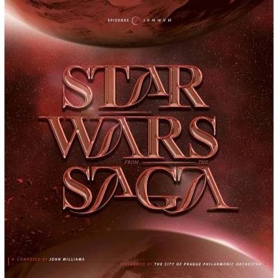 City Of Prague Philharmon: Star Wars Saga - Coloured Red Vinyl LP