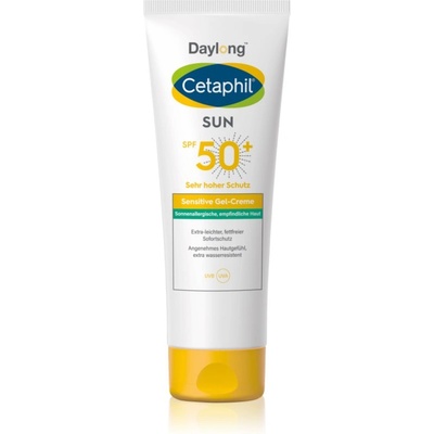 Daylong Cetaphil SUN Sensitive Gel-Creme лек защитен гел-крем за чувствителна кожа SPF 50+ 100ml