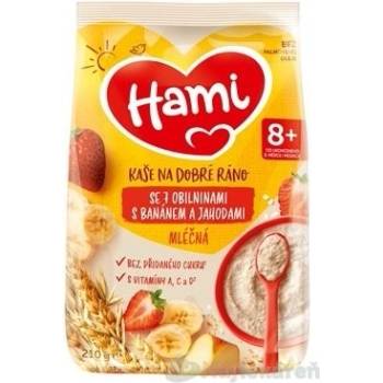 Hami mliečna so 7 obilninami s jablkom banánom a pomarančom 210 g