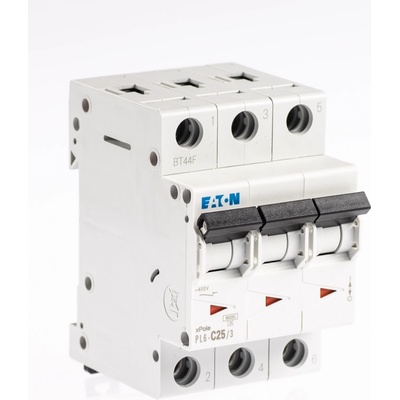 Eaton PL6 C25A/3P 6kA 286603