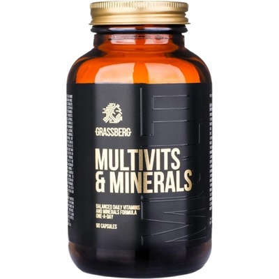 Grassberg Multivits & Minerals [90 Гел капсули]