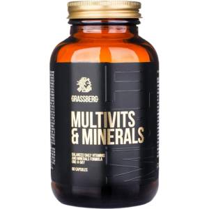 Grassberg Multivits & Minerals [90 Гел капсули]